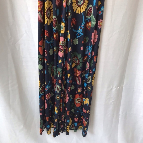 Boden Icons Evelyn Jumpsuit Us Size 2 Blue Floral - Picture 3 of 15